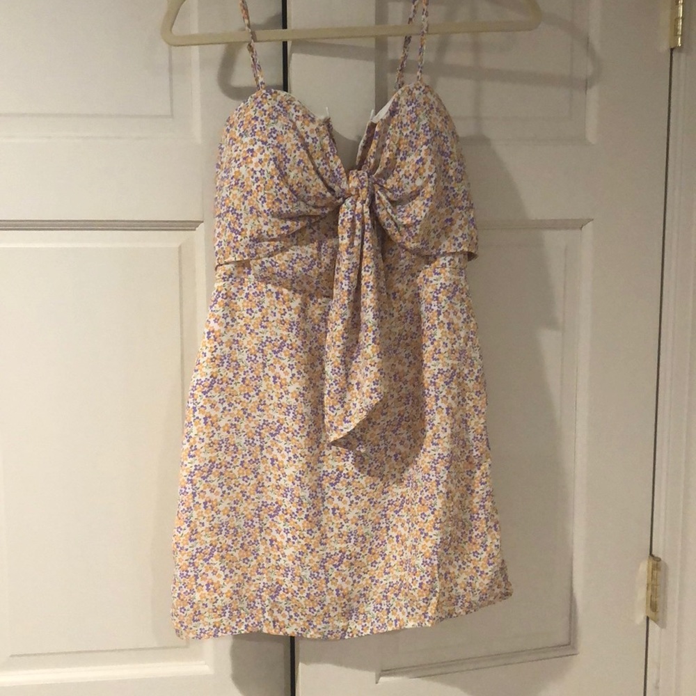 Floral summer dress